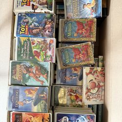 VHS Disney movies