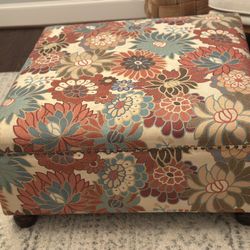 Large Upholstered Ottoman