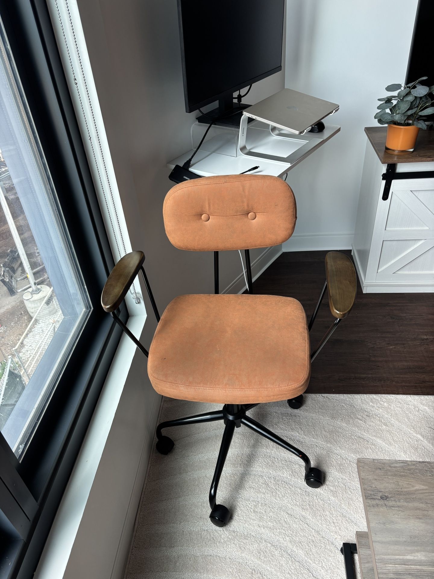 Office Chair - Black and Brown