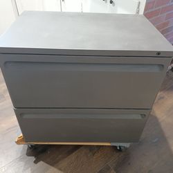 Gun metal Filing Cabinet 