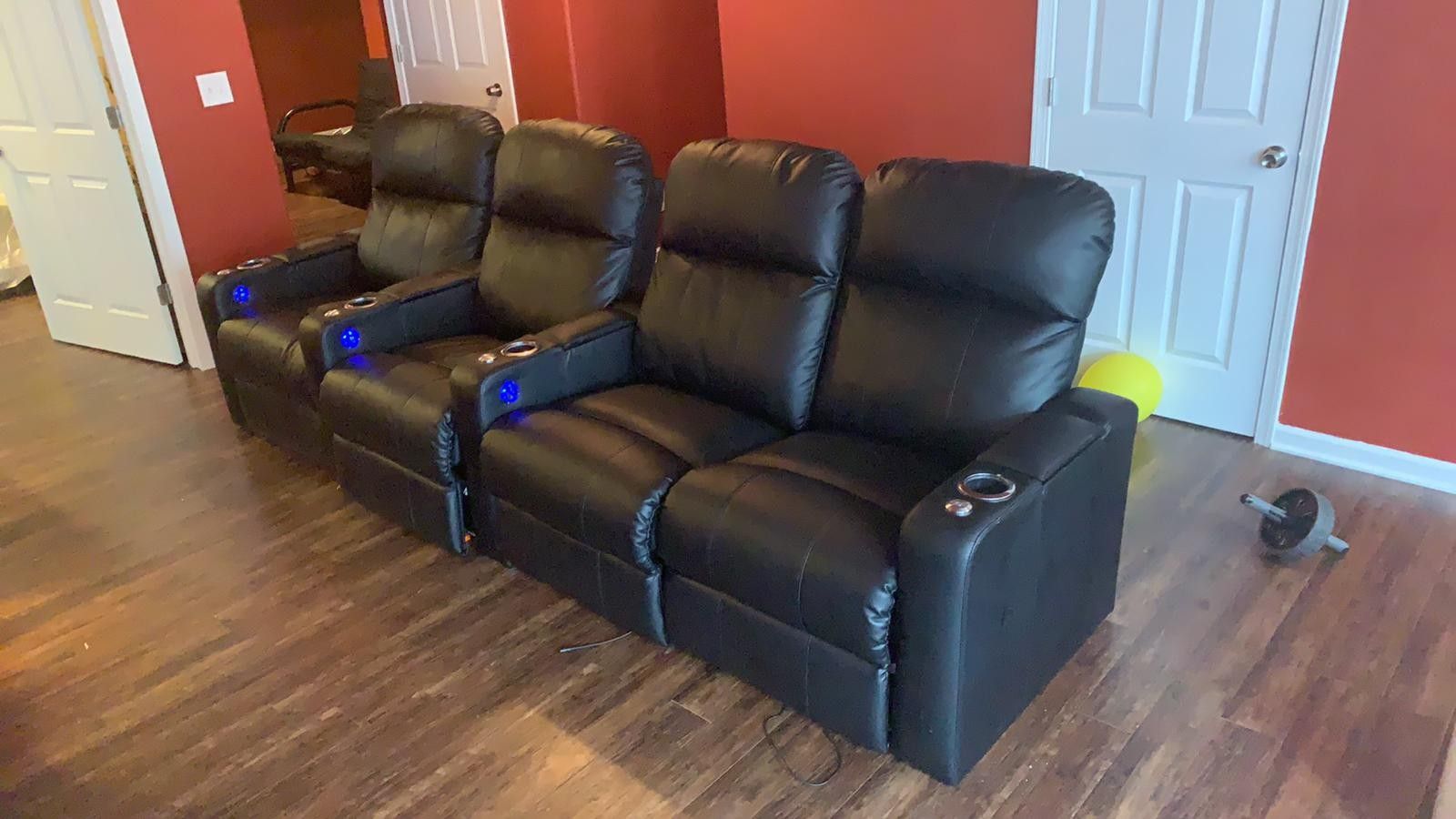 Theater sofa & loveseat