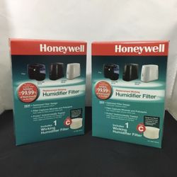 Honeywell New Genuine Replacement humidifier Air 2 filters size C Both boxes