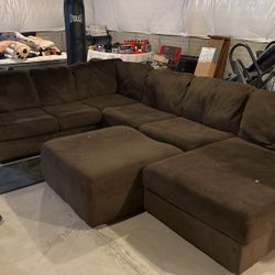 “Levin Furniture” Sectional Couch