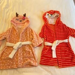 Toddler bathrobes or house robes, Cat and Jack
