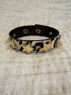 King Star Bracelet Cheetah Print