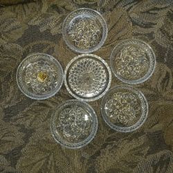 Vintage Glass Costers