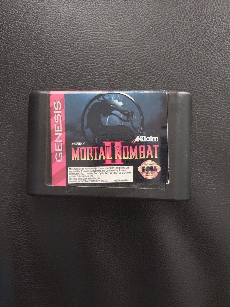 mortal kombat 2 video game