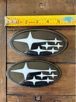 Subaru front and rear emblems WRX/STI