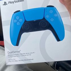 Blue Ps5 Controller 