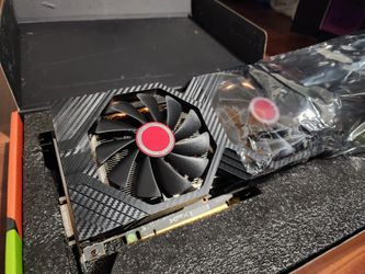 XFX RX-590P8DFD6 Radeon RX 590 Fatboy 8GB OC+ 1580MHz DDR5 3xDP HDMI DVI Graphic Cards