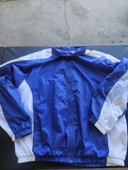 Asics Full Zip-Up Vintage Windbreaker 
