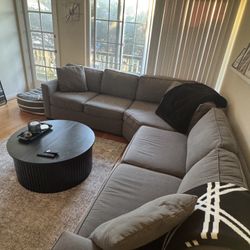 Sectional Grey Couch
