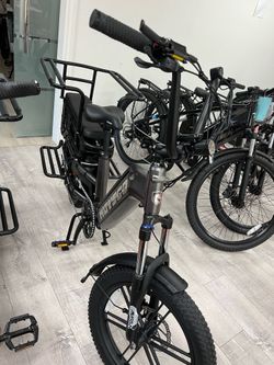 Brand New In Box HOVSCO HovCart Cargo E-Bike | 28 MPH | 60-Mile Range | Carries 450 lbs | Family & Grocery Hauler