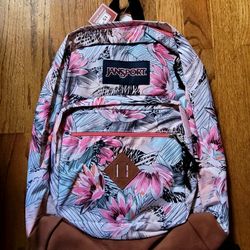 Brand New Jansport Floral Backpack 
