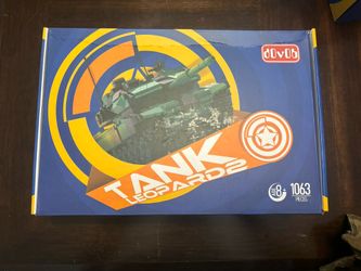 Lego Like Buildable Leopard 2A6 Tank