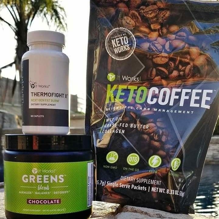IT Works! Triple Threat TFX, Keto Coffee & Chocolate Greens (No membership/No auto-shipment) END OF MONTH DEAL