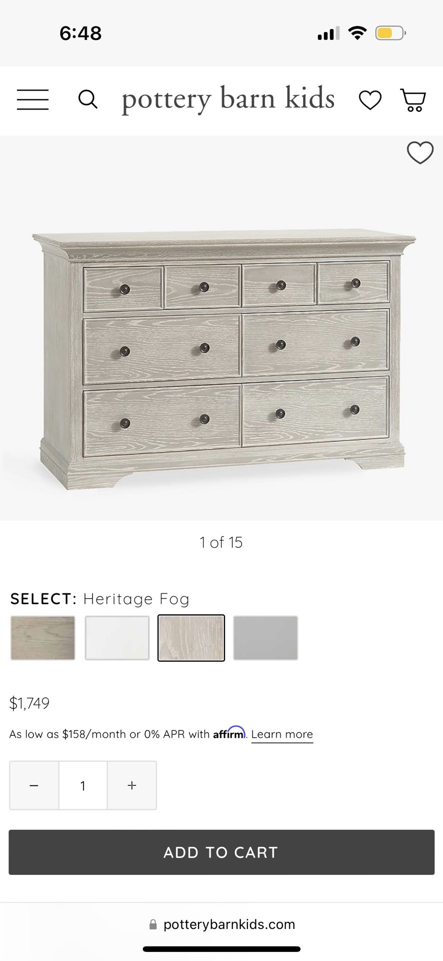 Larkin Extra Wide Dresser