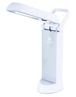 OttLite Task Lamp 13w Slimline Compact Folding Design Craft Work Light 317008
