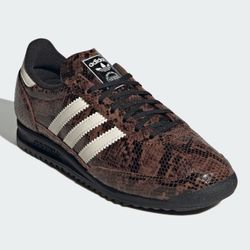 Adidas SL 72 OG Women’s BROWN Sneakers Snakeskin Pack JS3981 Size 5.5 New!!