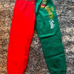 Girls The Grinch Joggers 