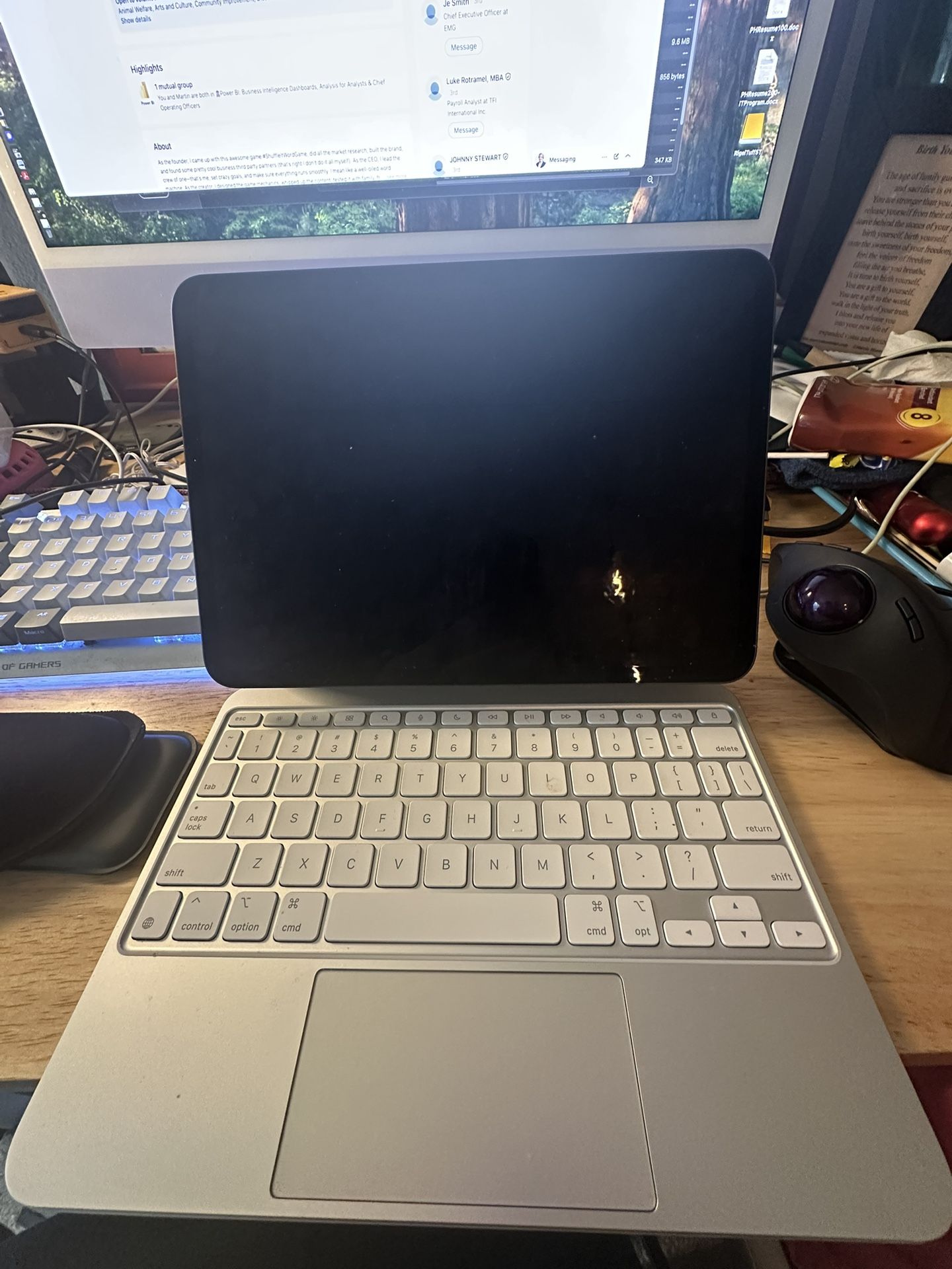 Ipad Pro M4 11" Retina -Awesome With Keyboard & Pen