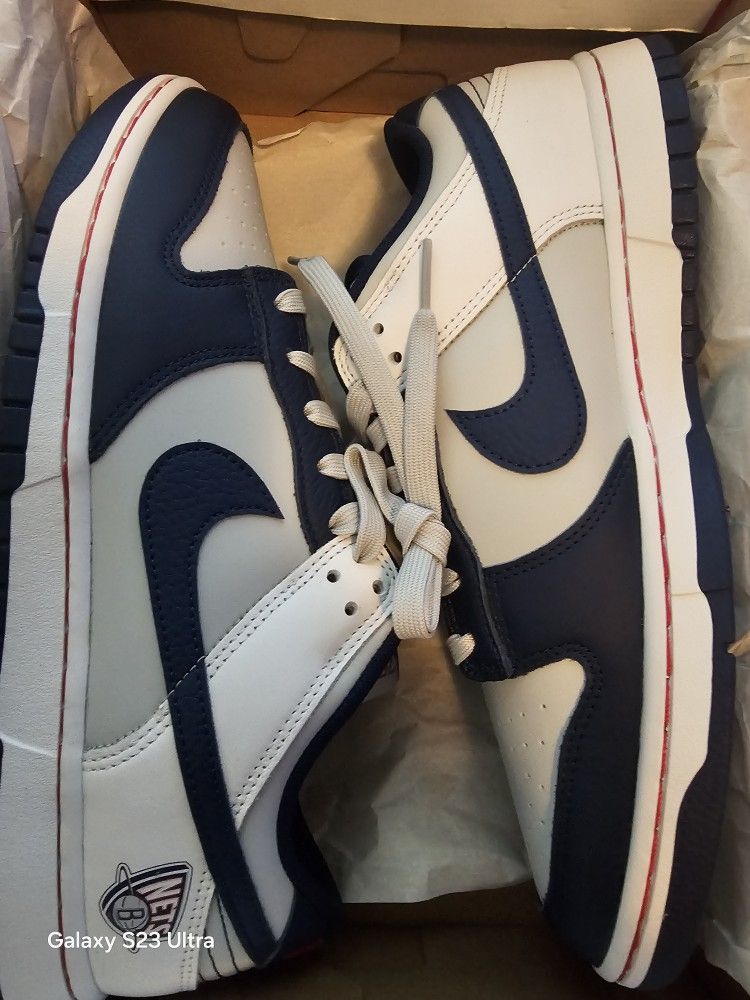 Nike Dunk Low NBA Nets Size 10.5