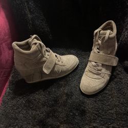 ASH suede Wedge Sneaker