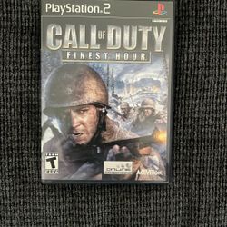 PS2 Call Of Duty Finest Hour Game (BRAND NEW)