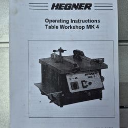 Hegner MK4 Table Saw
