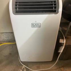 BLACK+DECKER Portable AC 12,000 BTU – Remote Included
