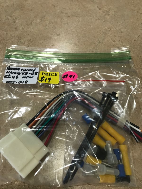 Honda Accord 1995 Wiring Harness