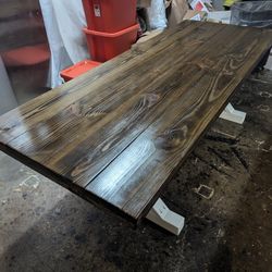 8 Ft. Farm-Style Table Just Built 