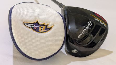 RH MINT TAYLORMADE BURNER SUPER FAST DRIVER 9.5* ROCKET FUEL  FUJIKURA 50 X. FLEX GRAPHITE SHAFT W/ GOLF PRIDE GRIP Including a Driver Driver Head Cov