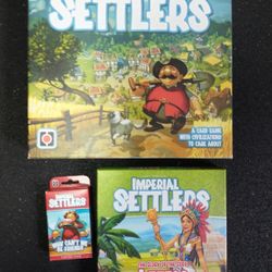 Various Strategy Board Games (Summoner Wars, Imperial Settlers)