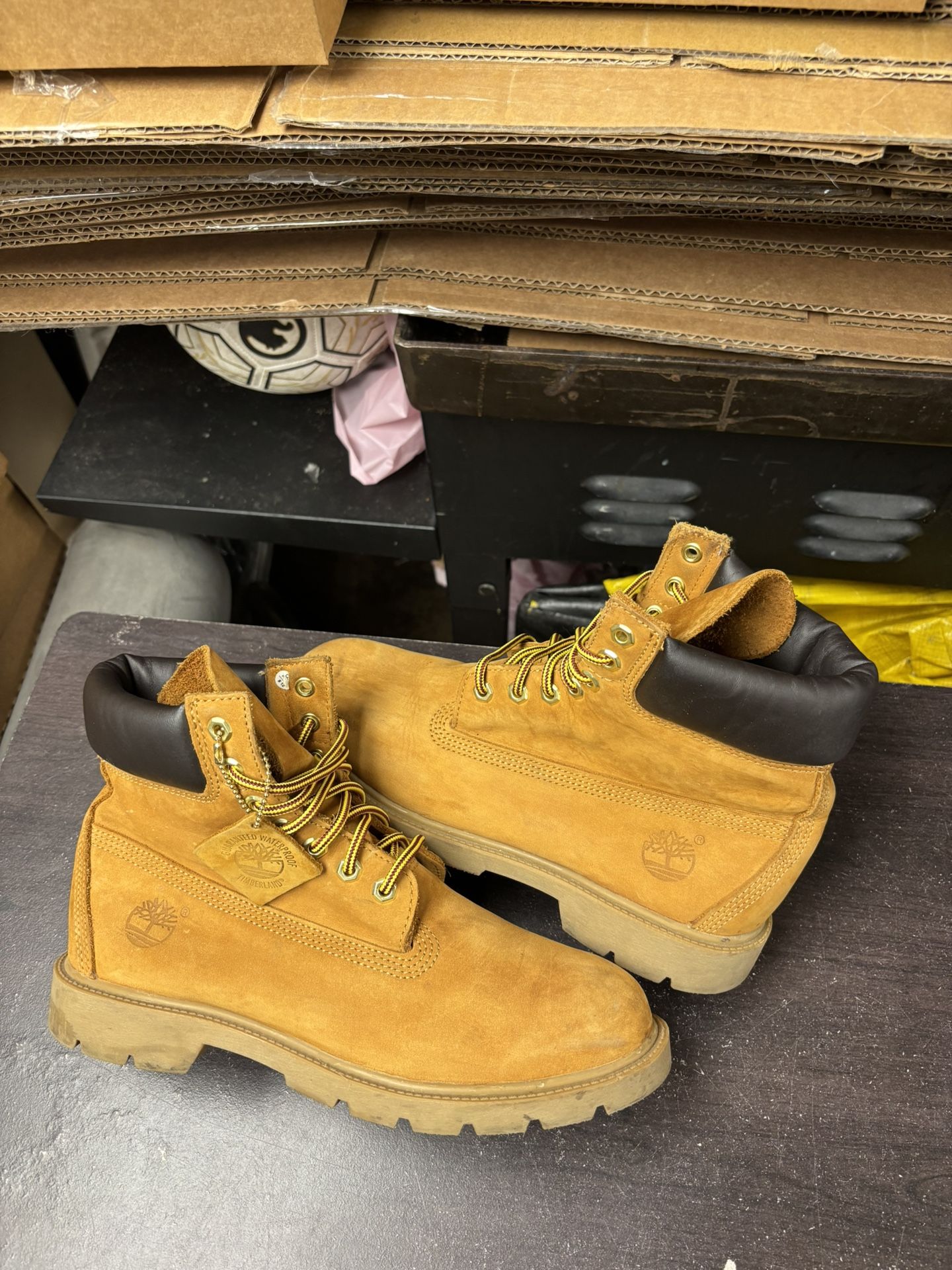 Biege Timberland Boots 
