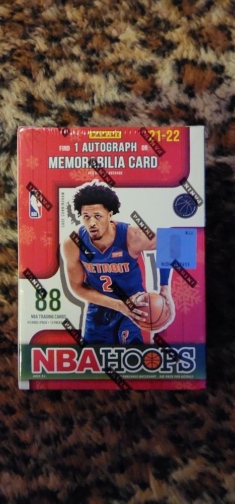 2021 Panini Nba Hoops Basketball Blaster Box
