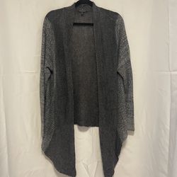 Eileen Fisher Twisted Linen Delave Stitch Cardigan XL 100% Linen