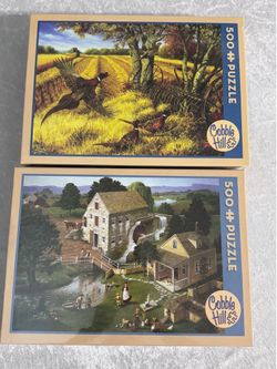 New 500 Piece Puzzle Lot 1