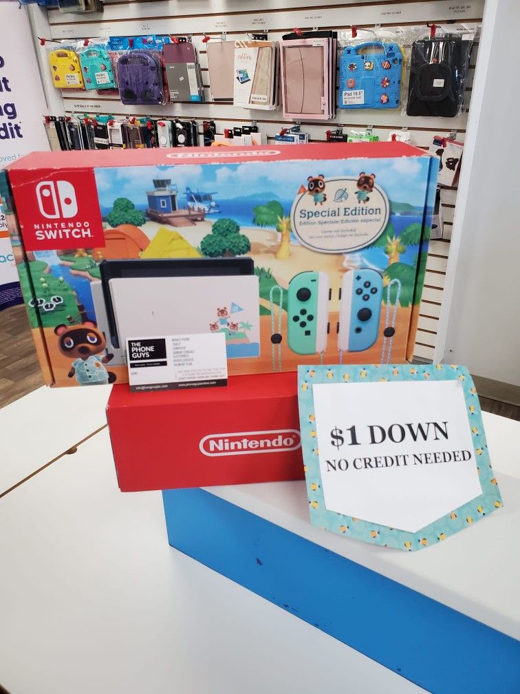 Nintendo Switch - Pay $1 DOWN AVAILABLE - NO CREDIT NEEDED