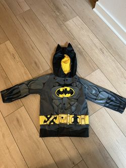 Batman Raincoat Size 5