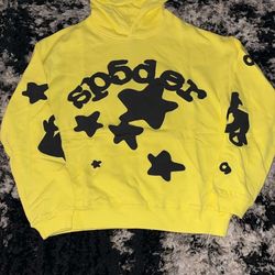 Spider hoodies yellow/black size M grey/green size S black/pink/white Size L