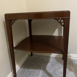 Antique Small Hard Wood Table
