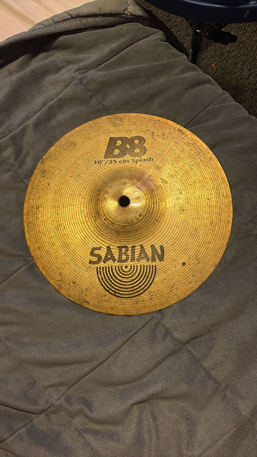 Sabian B8 10” splash cymbal