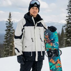 SWAG Vintage 90s snowboard/ski jacket. Medium Unisex NWT