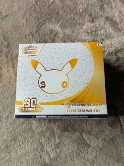 Pokemon Center 30th Anniversary Celebration Elite Trainer Box ETB