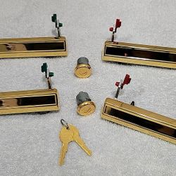 1990 Chevrolet Caprice 1989 Box Chevy Caprice 24k Gold Plated Door Handles & Door Lock Cylinders 1988 