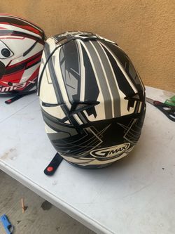 Quad or dirt bike helmet