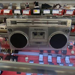 Retro Glow Boombox