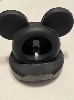 Mickey Mouse Shaped Black Apple Watch Holder