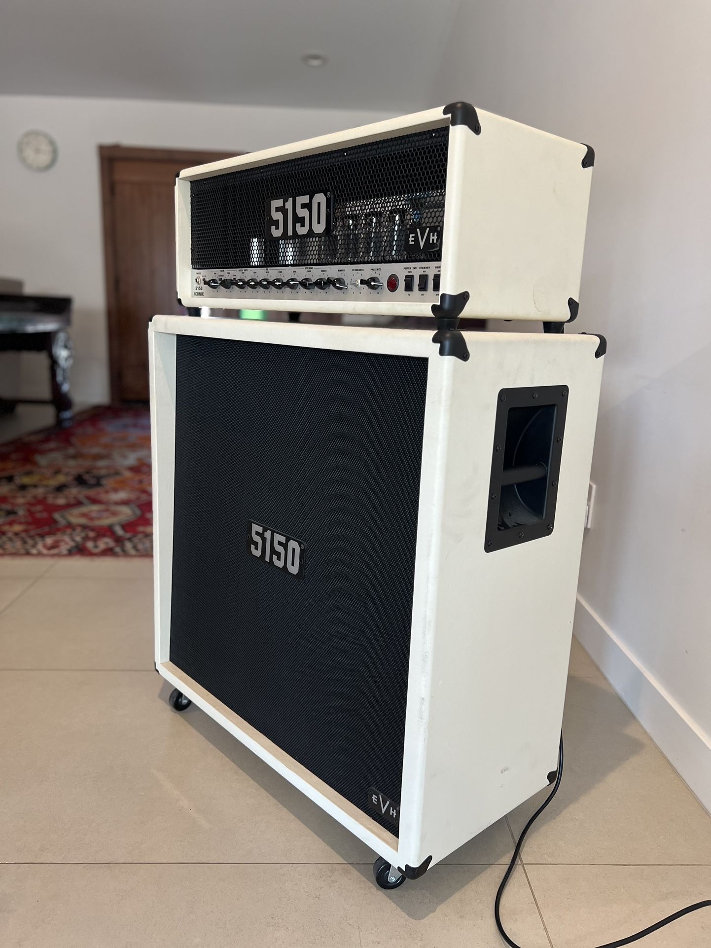 EVH 5150 iconic series 80 watt head and 412 Cab for Sale in